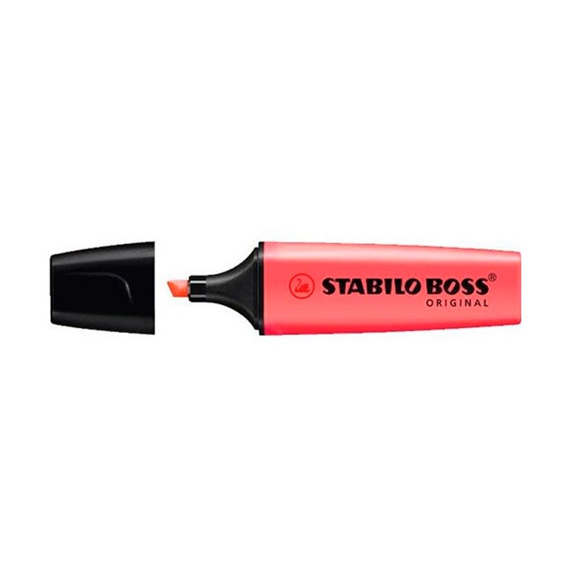 Subrayador Stabilo Boss Original Rojo