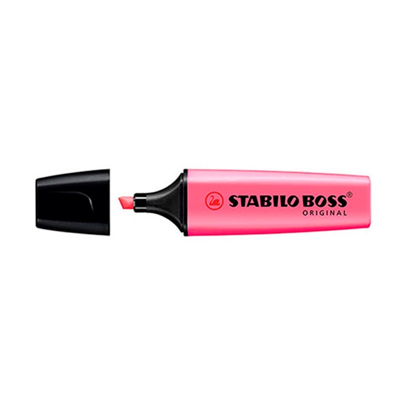 Subrayador Stabilo Boss Original Rosa