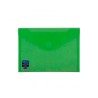 Sobre Plastico a5 250x180mm Cierre Velcro Verde