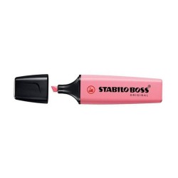 Subrayador Stabilo Boss Pastel Rojo Rosado