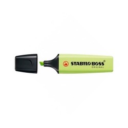 Subrayador Stabilo Boss Pastel Verde Lima