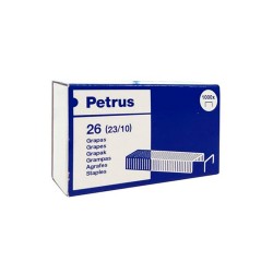 Grapas Petrus 23/10 Cobreada 1000Ud