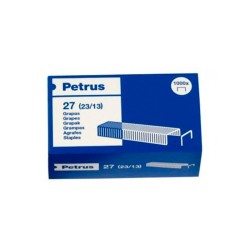 Grapas Petrus 27 Cobreada 23/13 1000Ud