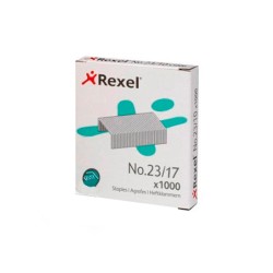 Grapas Rexel 23/17 Acero 1000Ud