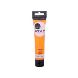 Pintura Acrilica para Manualidades Darler Rowney Amarillo Intenso Tubo 75Ml