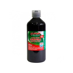 Tempera Liquida Botella Alpino Negro 500Ml