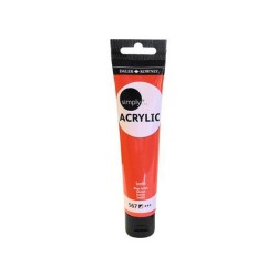 Pintura Acrílica para Manualidades Darler Rowney Escarlata Tubo 75ML