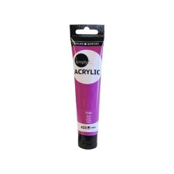 Pintura Acrílica para Manualidades Darler Rowney Purpura Tubo 75ML