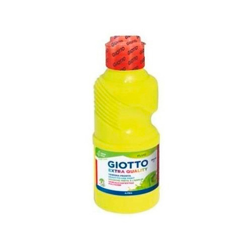 Tempera Liquida Giotto Amarillo Fosforescene 250Ml