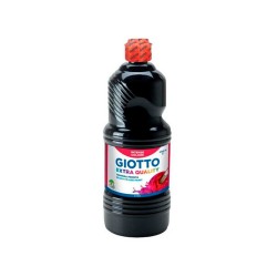 Tempera Liquida Giotto Negro Tapón Rojo 1000 ML Tempera Presentación  Liquida Tempera Tamaño 1000 ML Tempera Color  Negro