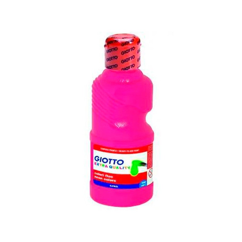 Tempera Liquida Giotto Rosa Fluorescente 250Ml