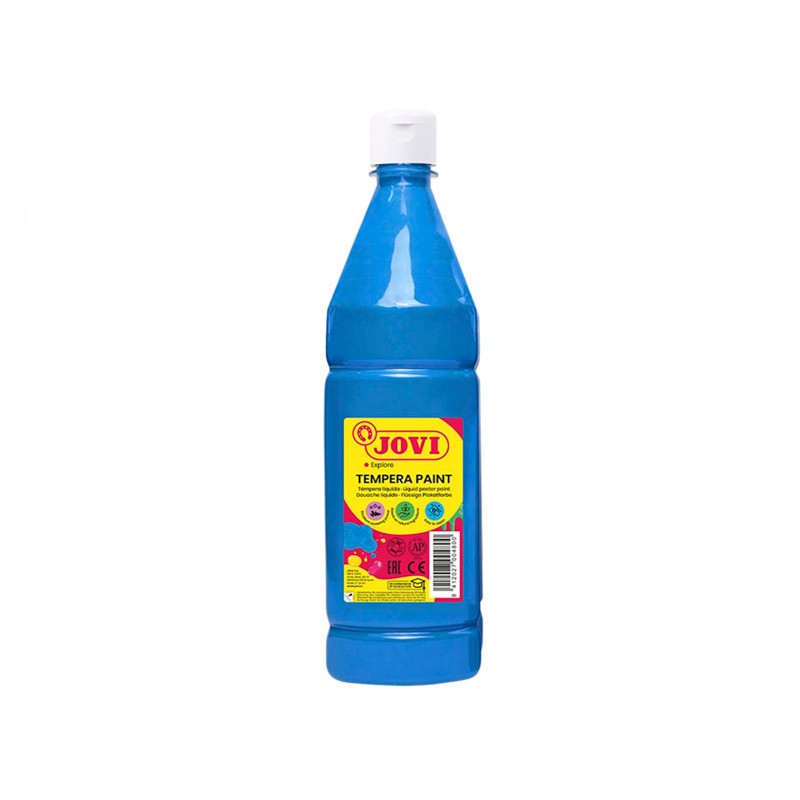 Tempera Liquida Jovi Azul Cyan 1000 ML