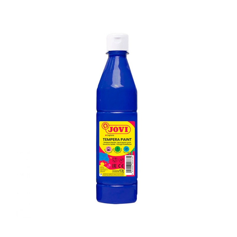 Tempera Liquida Jovi Azul Marino 500 ML