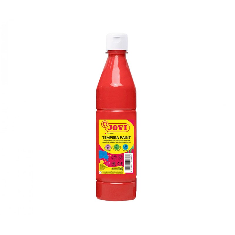 Tempera Liquida Jovi Bermellon 500Ml