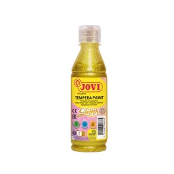 Tempera Liquida Jovi Purpurina Amarillo 250 ML Tempera Presentación  Liquida Tempera Tamaño 250 ML Tempera Color  Amarillo Purpurina 