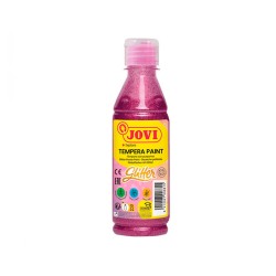 Tempera Liquida Jovi Purpurina Rosa 250 ML Tempera Presentación  Liquida Tempera Tamaño 250 ML Tempera Color  Rosa Purpurina 