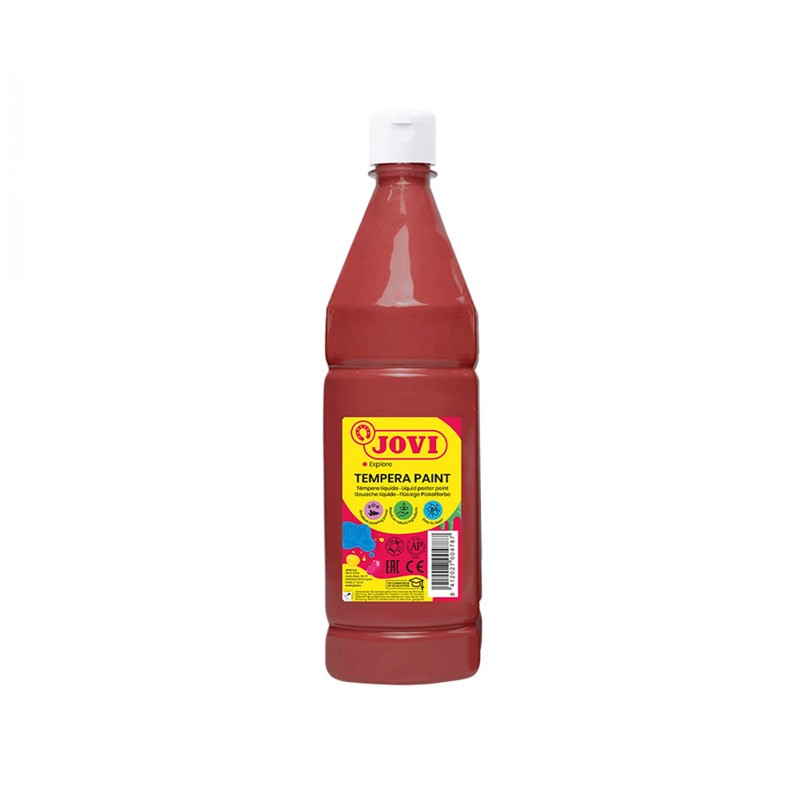 Tempera Liquida Jovi Marrón 1000 ML