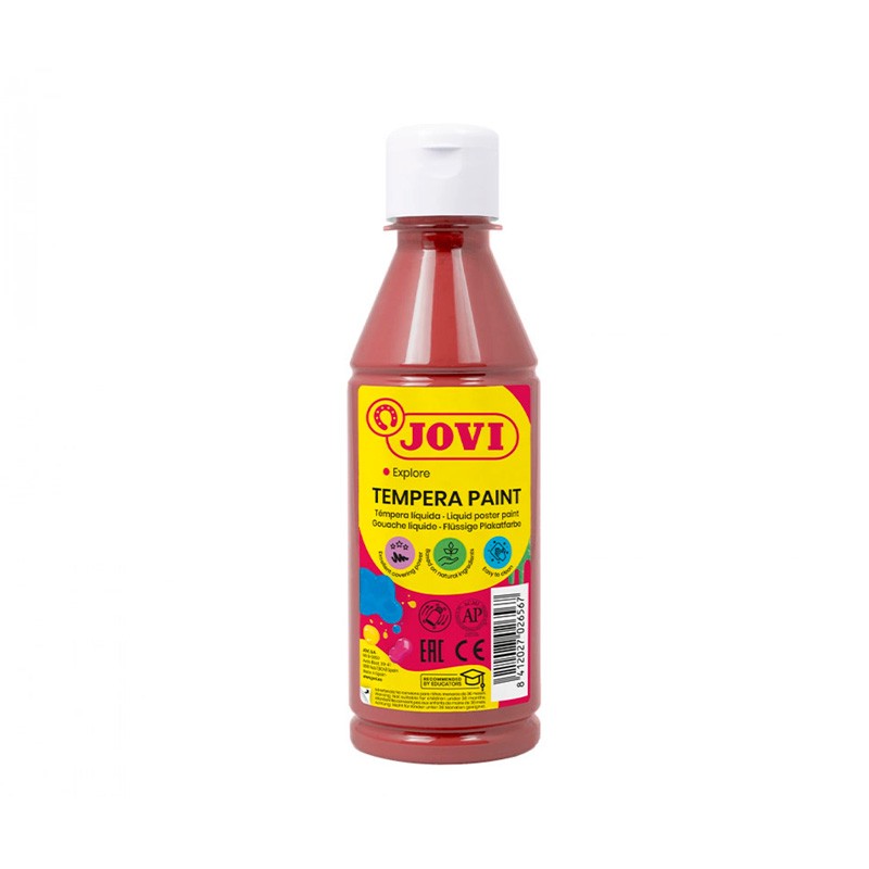 Tempera Liquida Jovi Marrón 250 ML