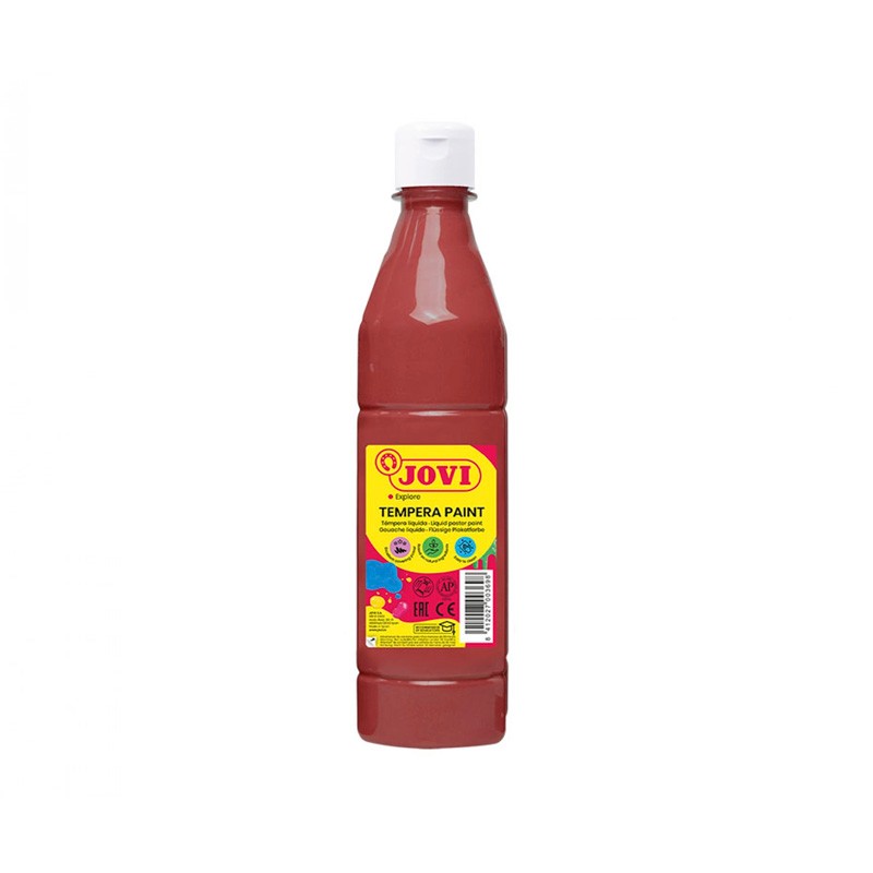 Tempera Liquida Jovi Marrón 500 ML