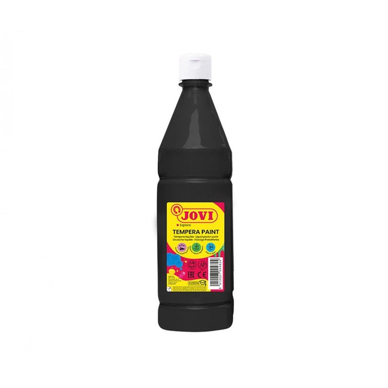 Tempera Liquida Jovi Negro 1000Ml