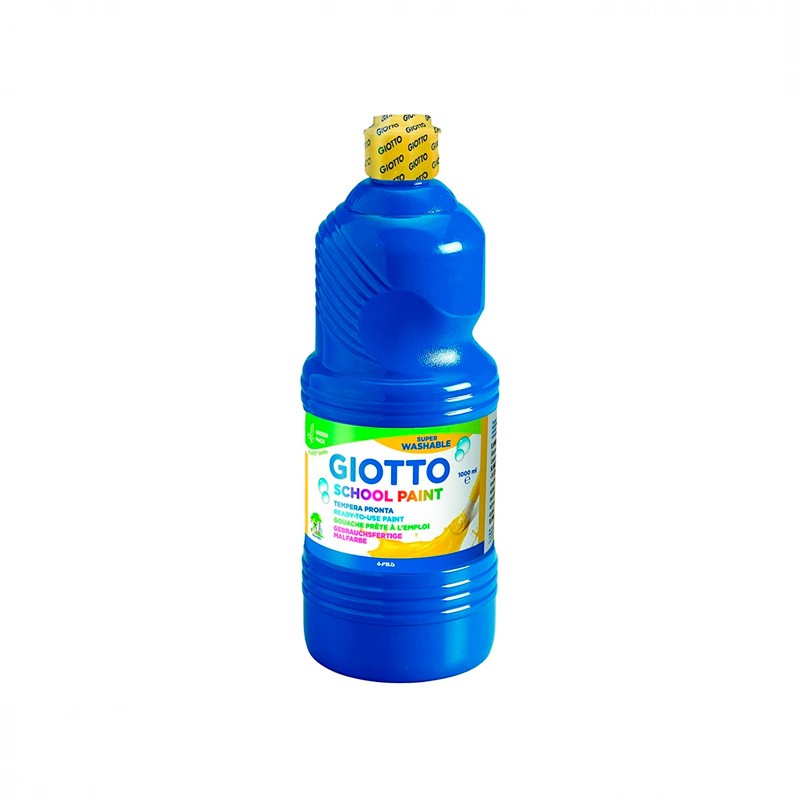 Tempera Liquida Lavable Giotto Azul Ultramar 1000 ML