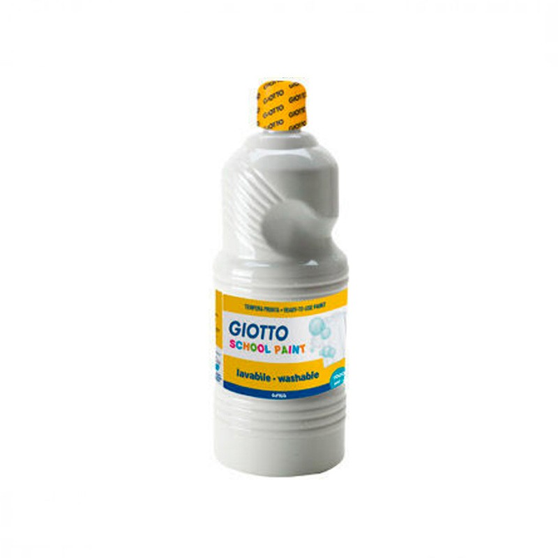 Tempera Liquida Lavable Giotto Blanco 1000 ML