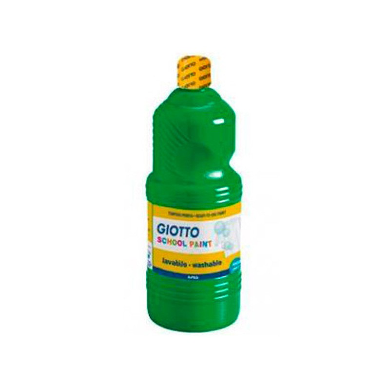 Tempera Liquida Lavable Giotto Verde Oscuro 1000 ML