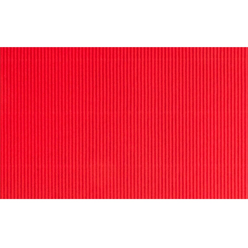 Carton Ondulado Rojo Exclair Rollo 50x70Cm