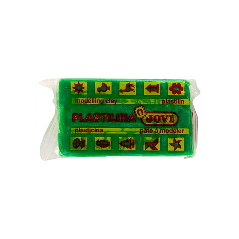 Plastilina Jovi Verde Claro 50 Grs