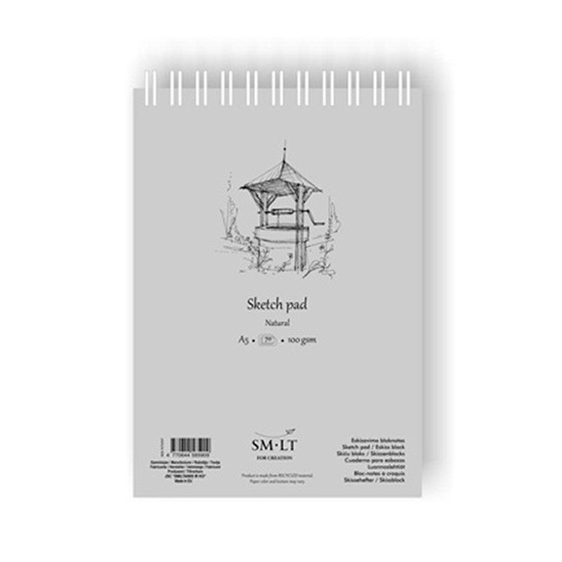Cuaderno de Bocetos a5 100 grs 100 Hojas