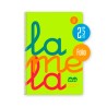 Cuaderno Lamela Folio Tapa Plastica Amarillo 2,5mm 80 Hojas
