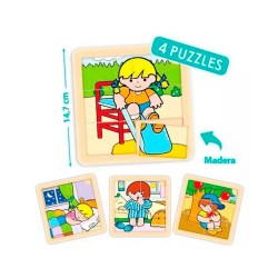 Puzzles Zaro y Nita Set 6Pzas