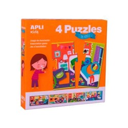 Puzzles la Casa Set 4Ud