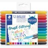 Rotulador Doble Staedtler Punta Lettering 12