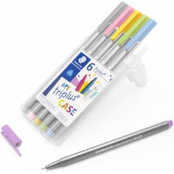 Rotulador Staedtler Triplus FineLiner 0,3mm Pastel 6Uds