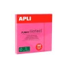 Notas Adhesivas Apli Rosa Neón 75x75mm 100 Hojas