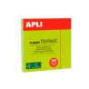 Notas Adhesivas Apli Verde Neón 75x75mm 100 Hojas