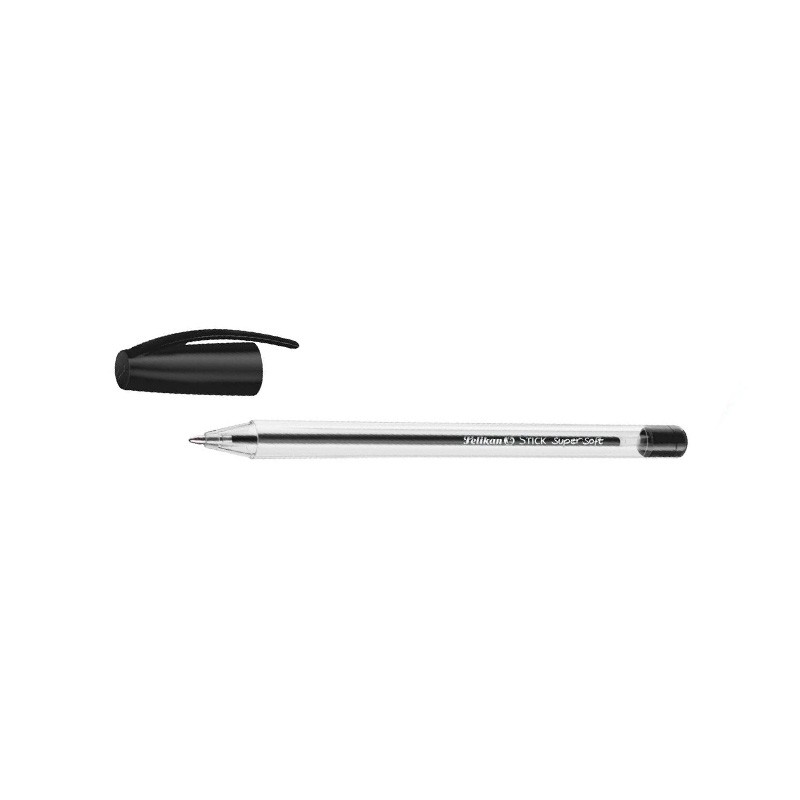 Bolígrafo Pelikan Stick Super Soft Negro