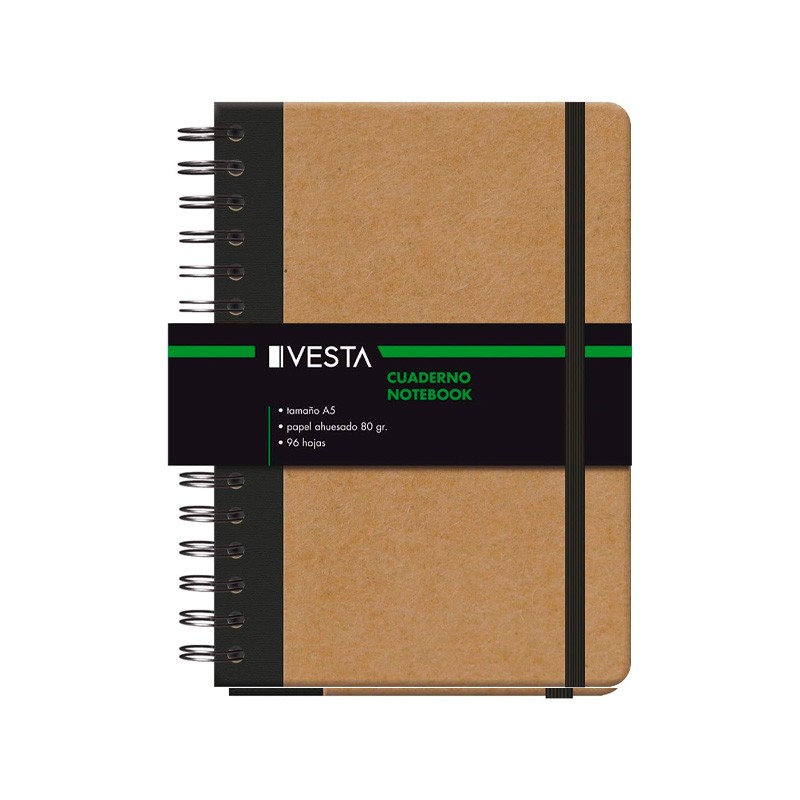 Cuaderno a5 Vesta Nature Lisa