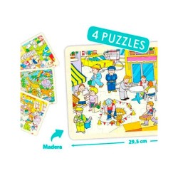 Puzzles Lugadores 48Pzs 4Ud