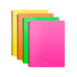 Carpeta de Fundas con Espiral Neon 20 Fundas