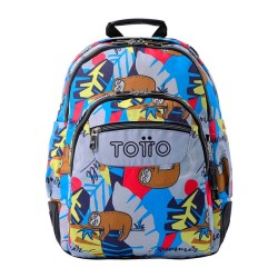 Mochila Escolar Totto Rayol Perezoso