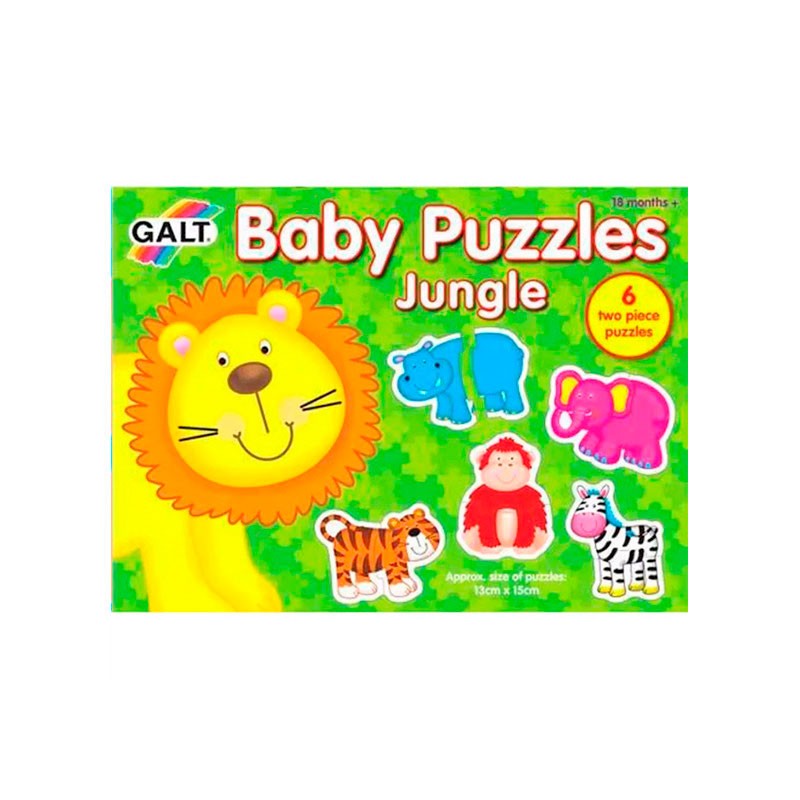 Puzzle Baby Jungla 6Ud