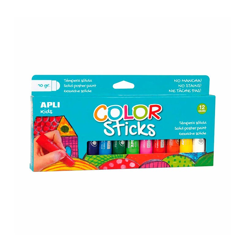 Temperas Solidas Color Sticks