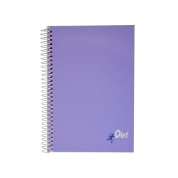 Cuaderno A6 Espiral Cuadriculado 4x4 60Grs 80Hojas Cuadernos Presentación Cuadriculado 4X4 Cuadernos Acabado  Espiral Cuadernos Tipo de Tapa Tapa Blanda 