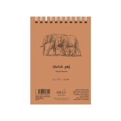 Cuaderno de Bocetos a4 Kraft 135 grs 80 Hojas