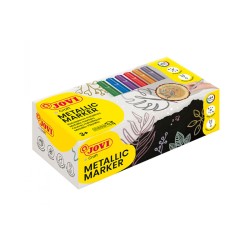 Rotuladores Metalizados Jovi Decor 24 Ud Rotuladores Estilo Permanente Rotuladores Colores Metalizados Rotuladores Presentación  Packs Rotuladores Tipo Punta Media