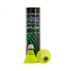 Volantes Badminton Softee 'Nylon Ii' Amarillo 6Uds