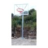 Canastas Minibasket Galvanizadas Monotubo 114mm Tubo Fijas sin Tablero ni Aro