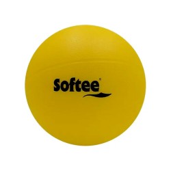 Pelota polivalente rugosa soft amarillo fluor 180 mm